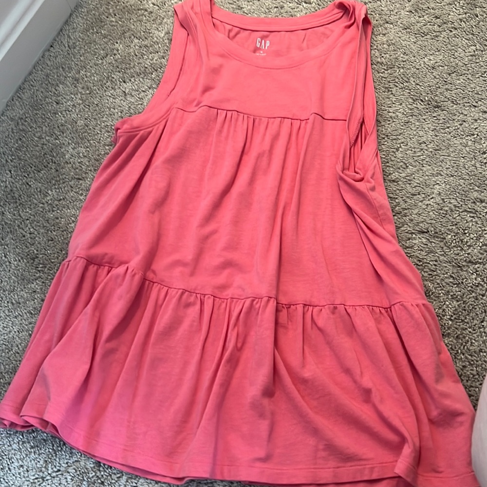 Flouncy tank top